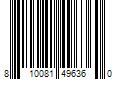 Barcode Image for UPC code 810081496360