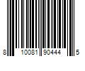 Barcode Image for UPC code 810081904445