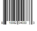 Barcode Image for UPC code 810082040333