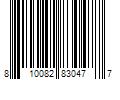 Barcode Image for UPC code 810082830477