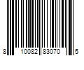 Barcode Image for UPC code 810082830705