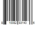 Barcode Image for UPC code 810082831436