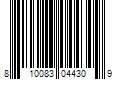 Barcode Image for UPC code 810083044309