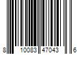 Barcode Image for UPC code 810083470436