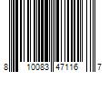 Barcode Image for UPC code 810083471167