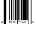 Barcode Image for UPC code 810086255283. Product Name: Glossier No 1. Pencil Creamy Long-Wearing Eyeliner Canvas 0.04 oz / 1.2 g