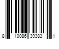 Barcode Image for UPC code 810086393831