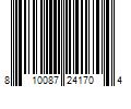 Barcode Image for UPC code 810087241704