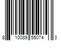 Barcode Image for UPC code 810089550743