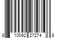 Barcode Image for UPC code 810092272748