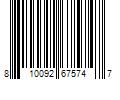 Barcode Image for UPC code 810092675747