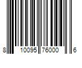 Barcode Image for UPC code 810095760006