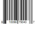 Barcode Image for UPC code 810098790437