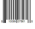 Barcode Image for UPC code 810099075618