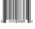 Barcode Image for UPC code 810100863654