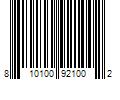 Barcode Image for UPC code 810100921002