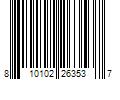 Barcode Image for UPC code 810102263537