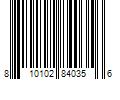 Barcode Image for UPC code 810102840356