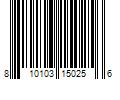 Barcode Image for UPC code 810103150256