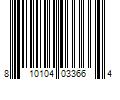 Barcode Image for UPC code 810104033664