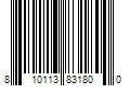 Barcode Image for UPC code 810113831800