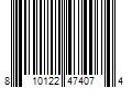 Barcode Image for UPC code 810122474074