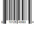 Barcode Image for UPC code 810125439834