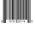 Barcode Image for UPC code 810131221140