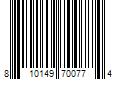 Barcode Image for UPC code 810149700774