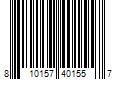 Barcode Image for UPC code 810157401557