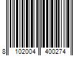 Barcode Image for UPC code 8102004400274