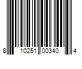 Barcode Image for UPC code 810251003404