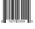 Barcode Image for UPC code 810270030009