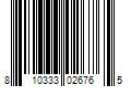 Barcode Image for UPC code 810333026765