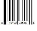 Barcode Image for UPC code 810400035386