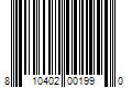 Barcode Image for UPC code 810402001990