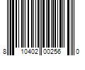 Barcode Image for UPC code 810402002560