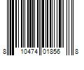 Barcode Image for UPC code 810474018568