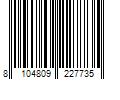 Barcode Image for UPC code 8104809227735