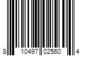 Barcode Image for UPC code 810497025604