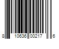 Barcode Image for UPC code 810636002176