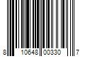 Barcode Image for UPC code 810648003307