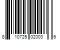 Barcode Image for UPC code 810725020036