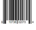 Barcode Image for UPC code 810736020704