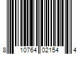 Barcode Image for UPC code 810764021544