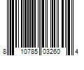 Barcode Image for UPC code 810785032604