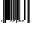 Barcode Image for UPC code 811080028361