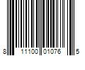 Barcode Image for UPC code 811100010765