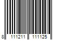 Barcode Image for UPC code 8111211111125