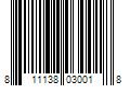 Barcode Image for UPC code 811138030018